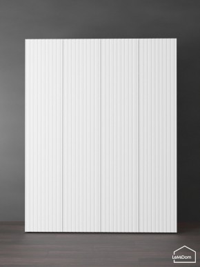 Шкаф Linnea MHR-4PO-2 2050х1600х510 (Белый-М 11.1.1) в Можге - mozhga.ok-mebel.com | фото