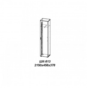 Шкаф Лотос ШК-813 Бодега белая в Можге - mozhga.ok-mebel.com | фото