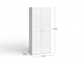 Шкаф МАКС двухдверный широкий, цвет белый в Можге - mozhga.ok-mebel.com | фото 4
