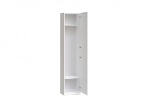 Шкаф МАКС однодверный узкий, цвет белый в Можге - mozhga.ok-mebel.com | фото 2