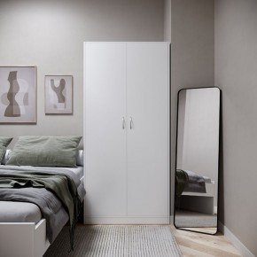 Шкаф ОРИОН двухдверный, цвет белый в Можге - mozhga.ok-mebel.com | фото 4