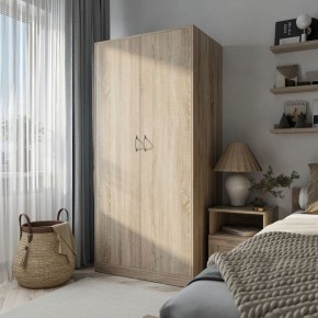 Шкаф ОРИОН двухдверный, цвет Дуб Сонома в Можге - mozhga.ok-mebel.com | фото 4