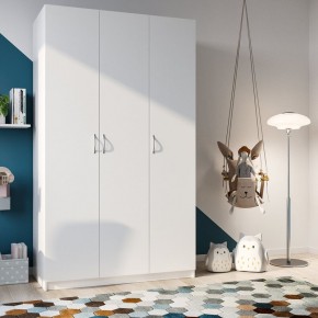 Шкаф ПЕГАС трехдверный, цвет белый в Можге - mozhga.ok-mebel.com | фото 2