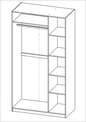 Шкаф ПЕГАС трехдверный, цвет Дуб Венге в Можге - mozhga.ok-mebel.com | фото