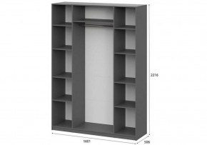Шкаф платяной Даиго в Можге - mozhga.ok-mebel.com | фото 3