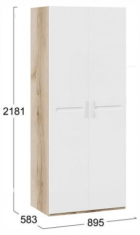Шкаф платяной Фьюжн ТД-260.07.02 в Можге - mozhga.ok-mebel.com | фото 4