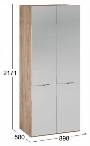 Шкаф платяной Глосс СМ-319.07.004 в Можге - mozhga.ok-mebel.com | фото 4