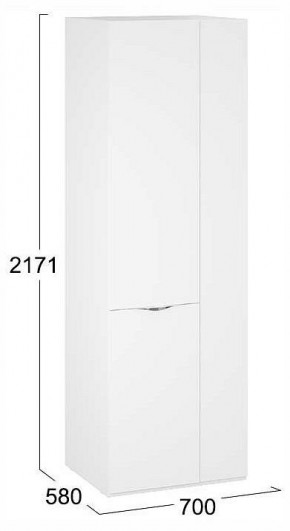 Шкаф платяной Глосс СМ-319.07.006 в Можге - mozhga.ok-mebel.com | фото 4
