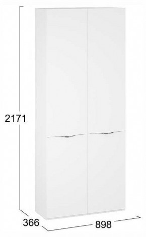 Шкаф платяной Глосс СМ-319.07.013 в Можге - mozhga.ok-mebel.com | фото 4