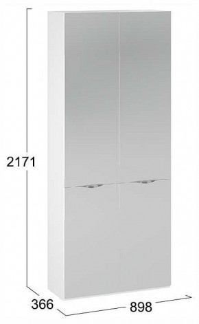 Шкаф платяной Глосс СМ-319.07.014 в Можге - mozhga.ok-mebel.com | фото 4