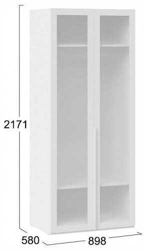 Шкаф платяной Порто СМ-393.07.009 в Можге - mozhga.ok-mebel.com | фото 3