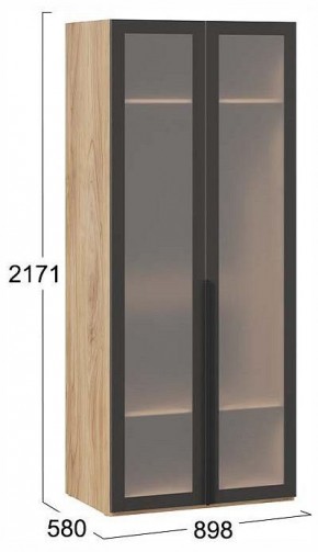 Шкаф платяной Порто СМ-393.07.009 в Можге - mozhga.ok-mebel.com | фото 2