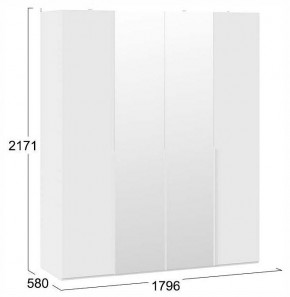Шкаф платяной Порто СМ-393.07.108 в Можге - mozhga.ok-mebel.com | фото 3