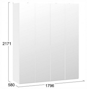 Шкаф платяной Порто СМ-393.07.109 в Можге - mozhga.ok-mebel.com | фото 3