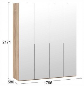 Шкаф платяной Порто СМ-393.07.109 в Можге - mozhga.ok-mebel.com | фото