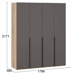 Шкаф платяной Порто СМ-393.07.110 в Можге - mozhga.ok-mebel.com | фото 3