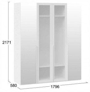 Шкаф платяной Порто СМ-393.07.115 в Можге - mozhga.ok-mebel.com | фото 4