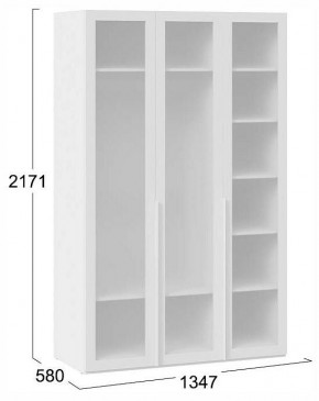 Шкаф платяной Порто СМ-393.07.117 в Можге - mozhga.ok-mebel.com | фото 4