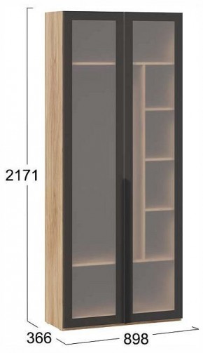 Шкаф платяной Порто СМ-393.07.226 в Можге - mozhga.ok-mebel.com | фото 4