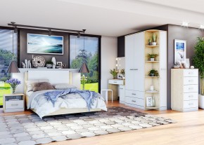 Шкаф "Милана" 2-х створчатый с 2 ящиками в Можге - mozhga.ok-mebel.com | фото 2