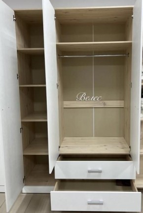 Шкаф "Милана" 3-х створчатый с 2 ящиками в Можге - mozhga.ok-mebel.com | фото 2