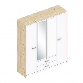 Шкаф "Милана" 4-х створчатый в Можге - mozhga.ok-mebel.com | фото