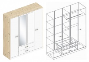 Шкаф "Милана" 4-х створчатый в Можге - mozhga.ok-mebel.com | фото 3