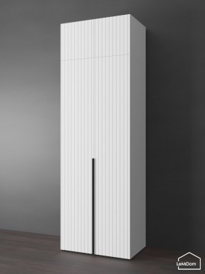 Шкаф с антресолью Linnea MHR-2A-1 2450х800х510 (Белый-М 11.1.2) в Можге - mozhga.ok-mebel.com | фото