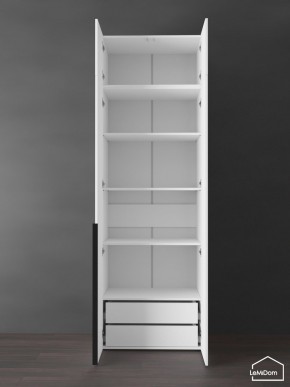 Шкаф с антресолью Linnea MHR-2A-4 2450х800х510 (Белый-М 11.1.2) в Можге - mozhga.ok-mebel.com | фото 6