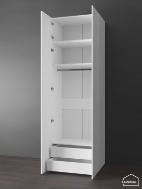 Шкаф с антресолью Linnea MHR-2POA-3 2450х800х510 (Белый-М 11.1.2) в Можге - mozhga.ok-mebel.com | фото 6