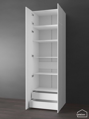 Шкаф с антресолью Linnea MHR-2POA-4 2450х800х510 (Белый-М 11.1.1) в Можге - mozhga.ok-mebel.com | фото 5