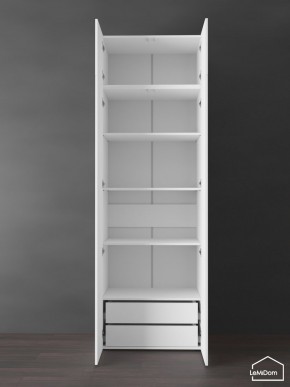 Шкаф с антресолью Linnea MHR-2POA-4 2450х800х510 (Белый-М 11.1.2) в Можге - mozhga.ok-mebel.com | фото 6