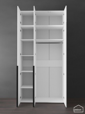 Шкаф с антресолью Linnea MHR-3A-1 2450х1200х510 (Белый-М 11.1.2) в Можге - mozhga.ok-mebel.com | фото 5