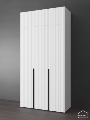 Шкаф с антресолью Linnea MHR-3A-2 2450х1200х510 (Белый-М 11.1.1) в Можге - mozhga.ok-mebel.com | фото