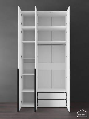 Шкаф с антресолью Linnea MHR-3A-2 2450х1200х510 (Белый-М 11.1.2) в Можге - mozhga.ok-mebel.com | фото 6