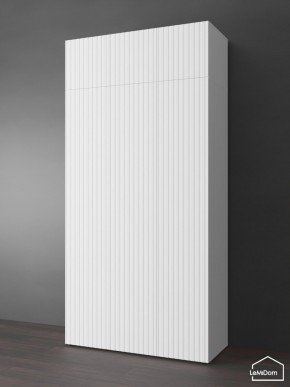 Шкаф с антресолью Linnea MHR-3POA-2 2450х1200х510 (Белый-М 11.1.1) в Можге - mozhga.ok-mebel.com | фото