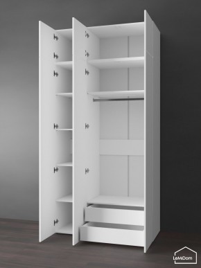 Шкаф с антресолью Linnea MHR-3POA-2 2450х1200х510 (Белый-М 11.1.1) в Можге - mozhga.ok-mebel.com | фото 5
