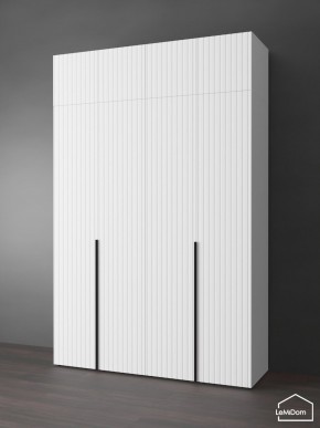 Шкаф с антресолью Linnea MHR-4A-2 2450х1600х510 (Белый-М 11.1.2) в Можге - mozhga.ok-mebel.com | фото