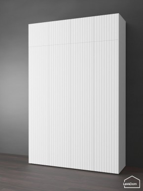 Шкаф с антресолью Linnea MHR-4POA-2 2450х1600х510 (Белый-М 11.1.2) в Можге - mozhga.ok-mebel.com | фото