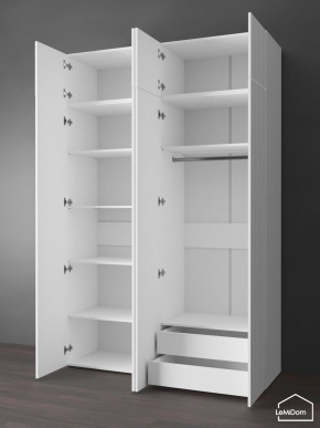 Шкаф с антресолью Linnea MHR-4POA-2 2450х1600х510 (Белый-М 11.1.2) в Можге - mozhga.ok-mebel.com | фото 6