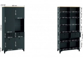 Шкаф-витрина Ника в Можге - mozhga.ok-mebel.com | фото 3
