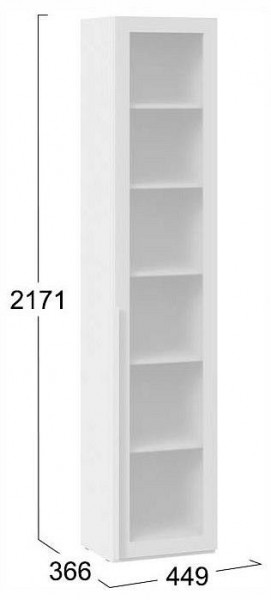 Шкаф-витрина Порто СМ-393.07.213 в Можге - mozhga.ok-mebel.com | фото 4