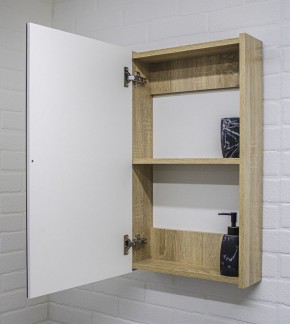 Шкаф-зеркало Мечта 40 Дуб сонома АЙСБЕРГ (DM2317HZ) в Можге - mozhga.ok-mebel.com | фото 6