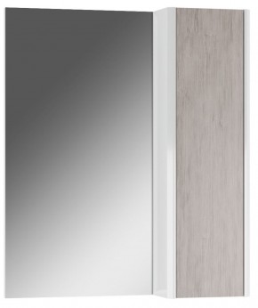 Шкаф-зеркало Uno 60 Дуб серый левый/правый Домино (DU1503HZ) в Можге - mozhga.ok-mebel.com | фото