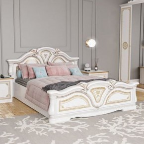 Спальня Грация (комплект 4 дв.) белый/золото в Можге - mozhga.ok-mebel.com | фото 2