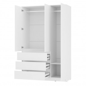 Спальня Симпл (белая) модульная в Можге - mozhga.ok-mebel.com | фото 52