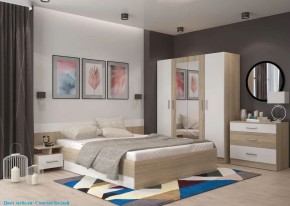 Спальный гарнитур Леси + 4-х створчатый шкаф в Можге - mozhga.ok-mebel.com | фото