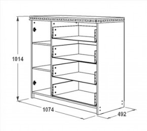 Спальный гарнитур Ольга-13 (модульный) в Можге - mozhga.ok-mebel.com | фото 15