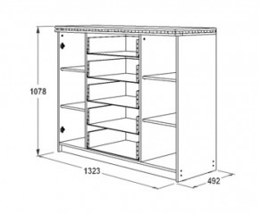 Спальный гарнитур Ольга-13 (модульный) в Можге - mozhga.ok-mebel.com | фото 17