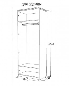 Спальный гарнитур Ольга-13 (модульный) в Можге - mozhga.ok-mebel.com | фото 27